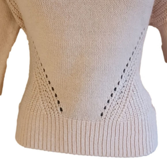 Aeropostale lightweight shimmery sweater, size small. Oversized and cropped? - Picture 3 of 11